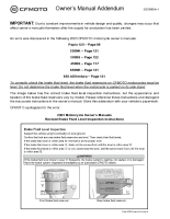 CFMOTO Motorcycles - Brake Fluid Level Inspection 2023
